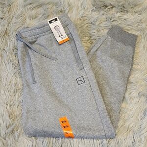 PUMA Men's Midweight Athletic Fleece Jogger Sweatpants- XXL